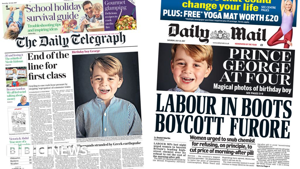 Some first class trains to end and Boots boycott call Some first class trains to end and Boots boycott call