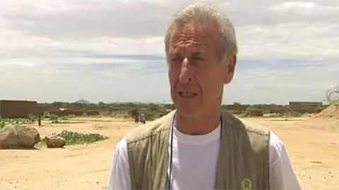 VRT Roland van Hauwermeiren, believe to be in Chad in 2008.