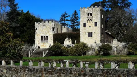 Getty Images General view of the Pazo de Meiras palace