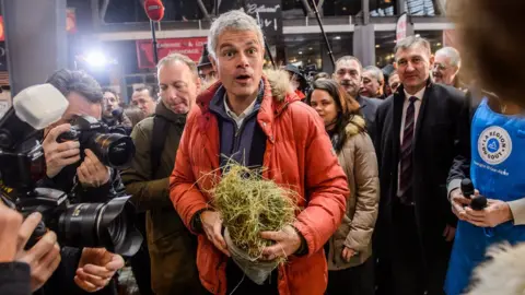 EPA French Laurent Wauquiez of the right-wing Les Republicains