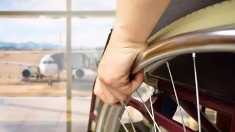 Getty Images Person in wheelchair