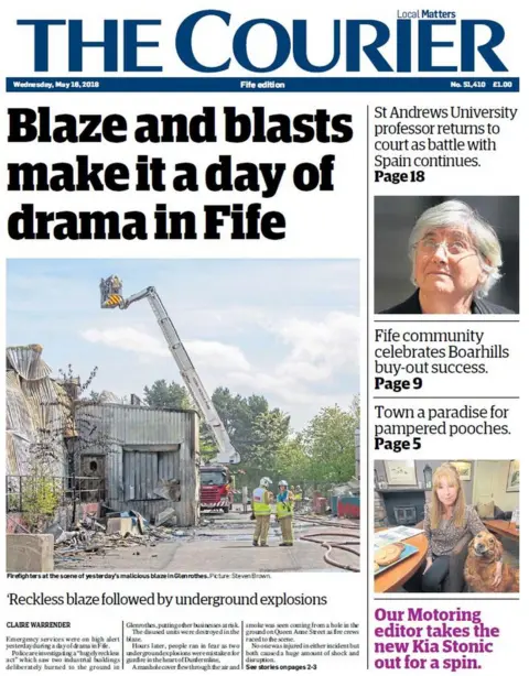 BBC courier