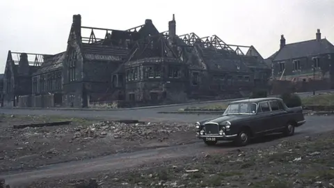 Estate of T Dan Smith Demolition of Westmorland Board School in 1963