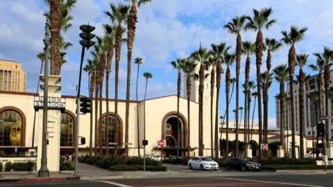 Getty Images Architects John Parkinson and Donald B. Parkinson's Los Angeles Union Station in Los Angeles, California on September 10, 2017.