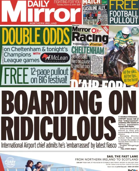 Daily Mirror NI Daily Mirror NI