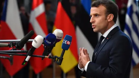 Getty Images Emmanuel Macron