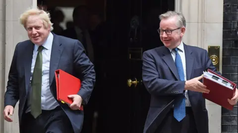 Getty Images Boris Johnson and Michael Gove