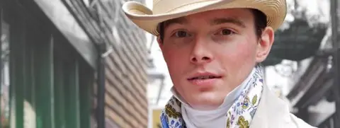 Zack MacLeod Pinsent, historical tailor.