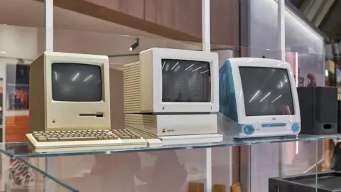 The Design Museum Macs on display at the Design Museum in London