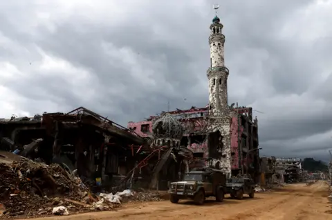 Getty Images Bato mosque (October 2017)