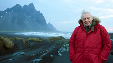 BBC NHU/Alex Board David Attenborough