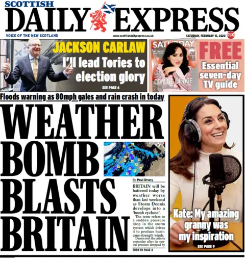 Express front page