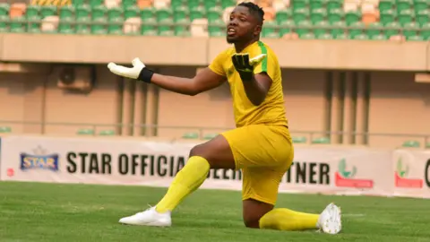 LMC Media Plateau United goalkeeper Chinedu Anozie