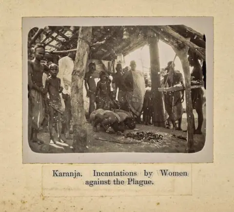 Wellcome Trust Incantations against the plague, Bombay