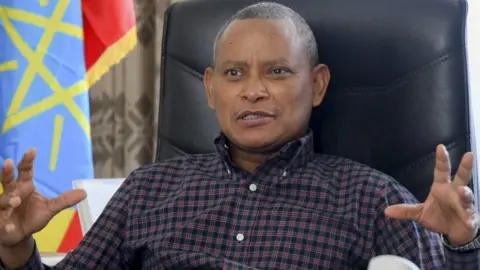 EPA TPLF leader Debretsion Gebremichael (file picture)