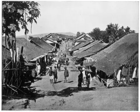 Getty Images Villages likes this one in Calcutta, pictures in the 1890s, were rife with Cholera