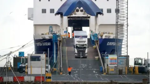 Reuters Larne Port