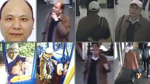 Northamptonshire Police CCTV various images of Anxiang Du