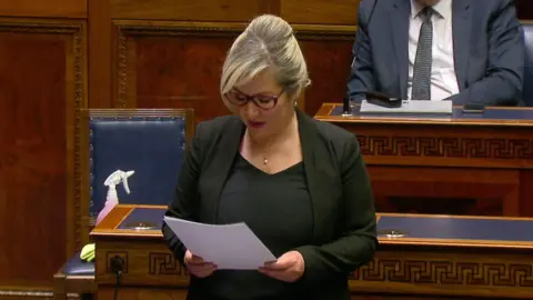 NI Assembly Michelle O'Neill acknowledges the impact of Northern Ireland's conflict on the Royal Family