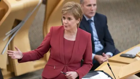 PA Media Nicola Sturgeon