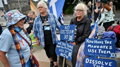 Getty Images independence supporters