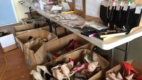 Swinton Academy Props from the film at Swinton Academy