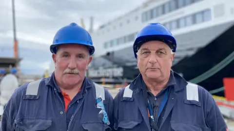 BBC Alex Logan and John McMunagle