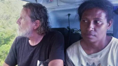 Facebook/PM Hon. James Marape A photograph of a man believed to be Bryce Barker