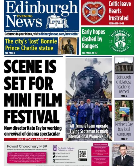 edinburgh evening news