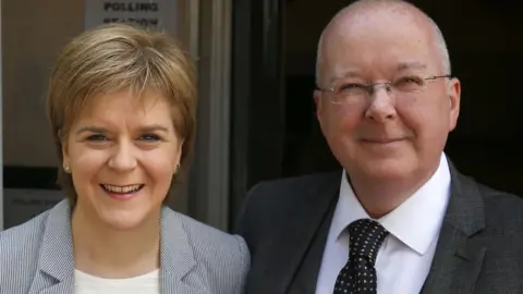 PA Media Sturgeon and Murrell