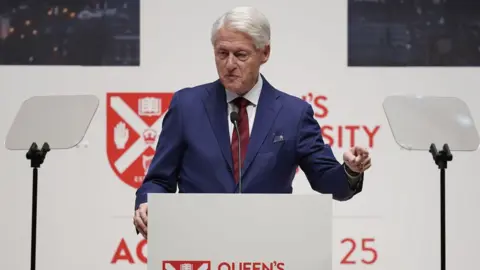 PA/ Niall Carson Bill Clinton