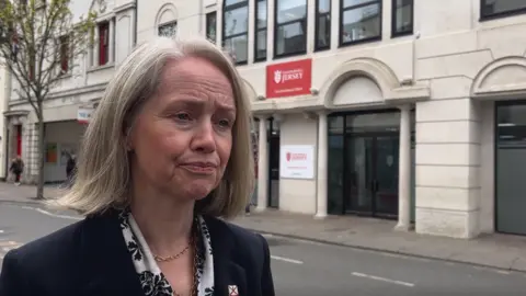 BBC Jersey Chief Minister Kristina Moore