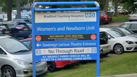 Google Maternity unit sign