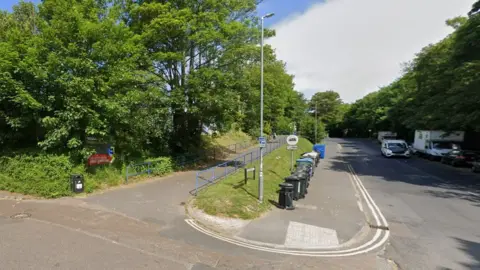 Google The entrance to the Withdean sports complex