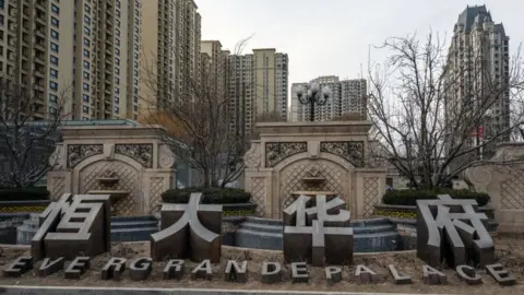 Getty Images Evergrande Palace project, developed by China Evergrande Group, in Beijing.