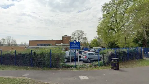 Google Maps St Martin's CE Primary