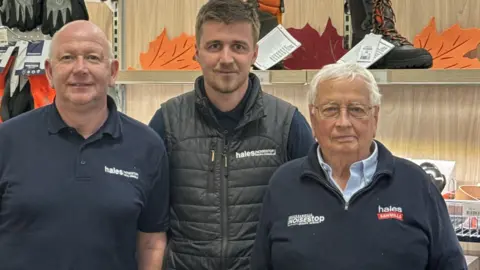 Helen Parton Julian, Lewis and Bill Parton