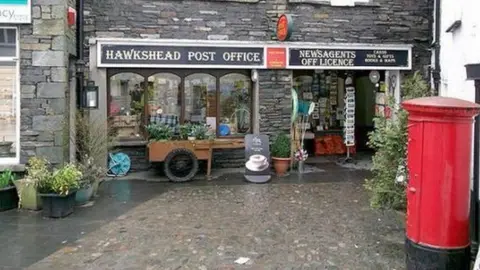 Tony Downey Tony Downey's former Post Office in Hawkshead
