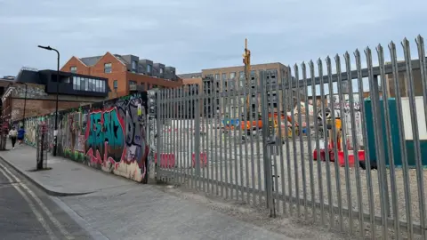 Lisa Huxley-Blythe The site on Wallis Road