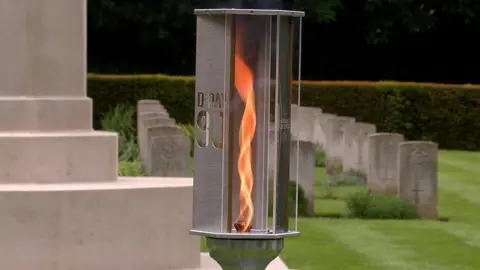 BBC The D-Day torch