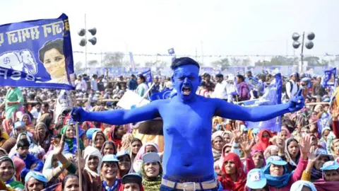 Getty Images Dalits have traditionally been the core voter base of the BSP