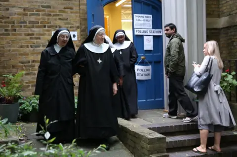 PA Nuns at a polling station