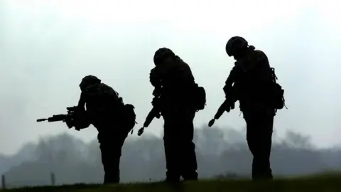 PA Soldiers on a drill