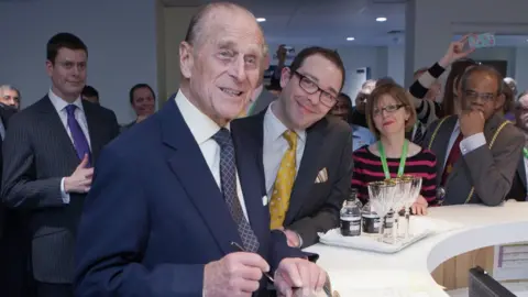 Ian Miles The Duke of Edinburgh at Luton and Dunstable Hospital