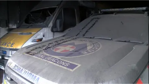 Smoke and fire damage at Central Beacons Mountain Rescue team headquarter in Merthyr