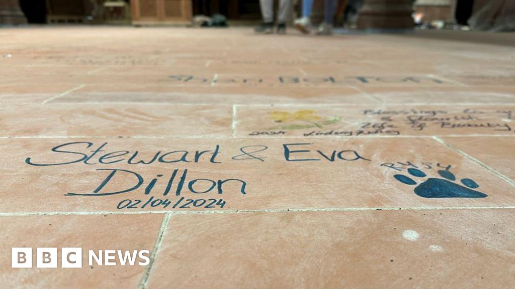 Hundreds sign names in Manx cathedral time capsule project Hundreds sign names in Manx cathedral time capsule project