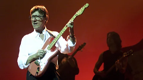Hank Marvin of The Shadows made Stratocasters popular in Britain (Jon Super / Redferns)