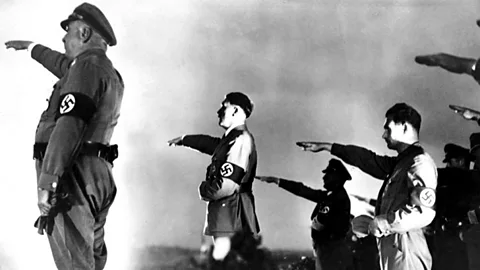 Perhaps the only other film to match The Birth of a Nation’s technical brilliance and ideological horror is the Nazi propaganda film Triumph of the Will (Rex Features)
