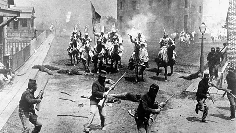 The Birth of a Nation established the template for future Hollywood battle scenes – from The Empire Strikes Back to The Lord of the Rings trilogy. (Epoch Producing Corporation)