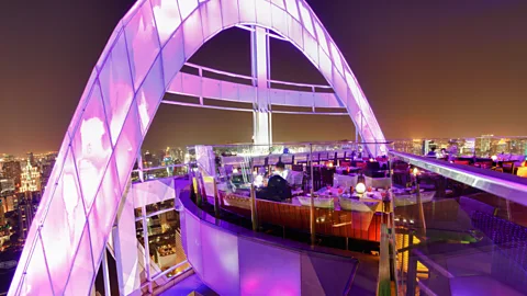 Alamy Bangkok is infamous for its nightlife and many rooftop bars. (Credit: Alamy)
